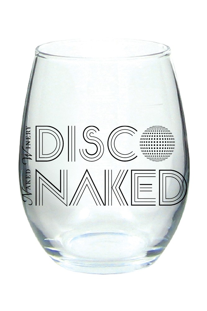 Disco Wine Glass