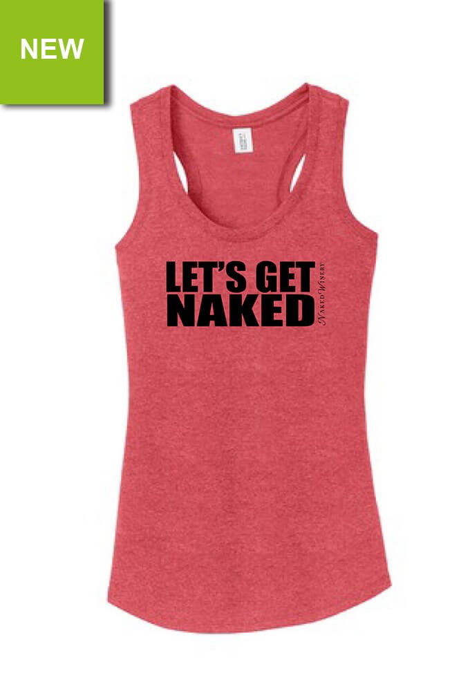 Let's Get Naked Tank - Red